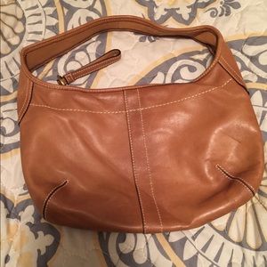 Coach purse camel in color - excellent condition